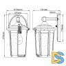 Настенный уличный светильник Kichler Fairfield QN-FAIRFIELD-M-OZ