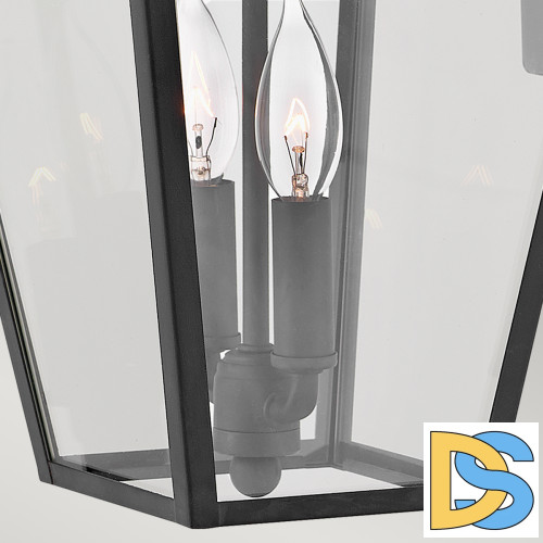 Уличный настенный светильник Hinkley QN-ALFORD-PLACE2-M-MB