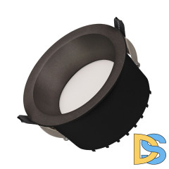 Встраиваемый светильник Arlight MS-DROP-BUILT-R105-14W Warm3000 (BK, 85 deg, 230V) 041495