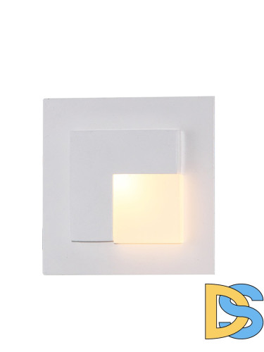Светильник для подсветки лестниц Elvan VLS-107SQ-3W- WW-Wh