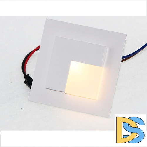 Светильник для подсветки лестниц Elvan VLS-107SQ-3W- WW-Wh