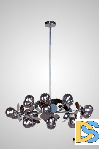 Люстра на штанге AM Group AM392 SP18 CHROM
