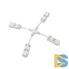 Коннектор Denkirs Smart Uni TR2116-WH