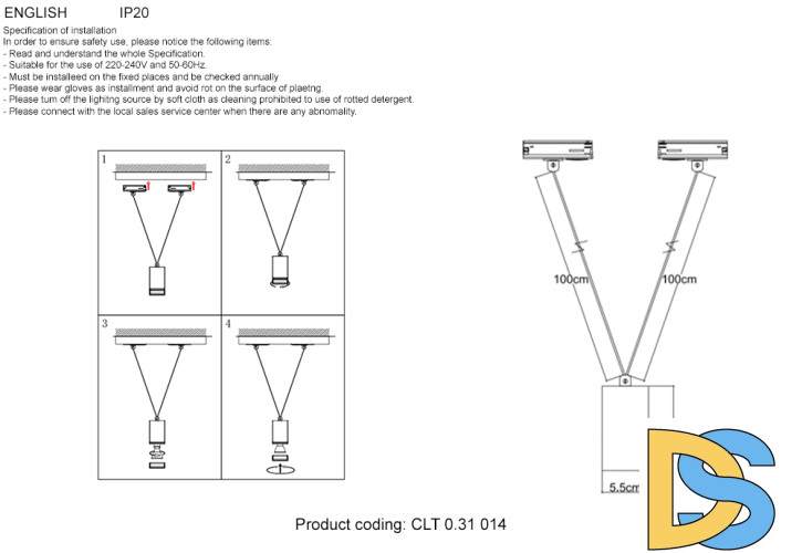 Трековый однофазный светильник Crystal Lux CLT 0.31 014 WH