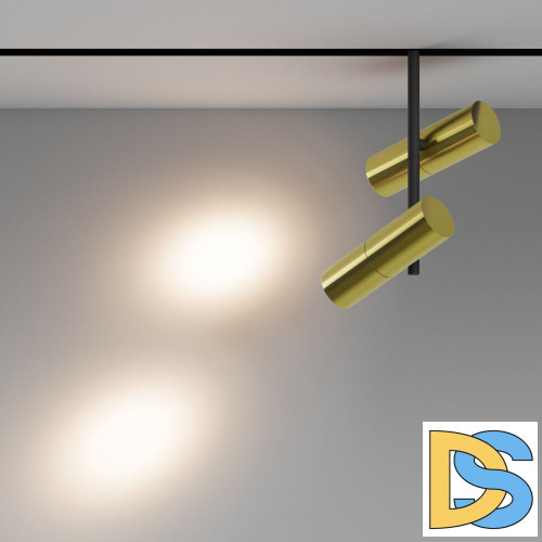 Трековый магнитный светильник Maytoni Elti Duo TR005-4-2X12W-DS-BBS