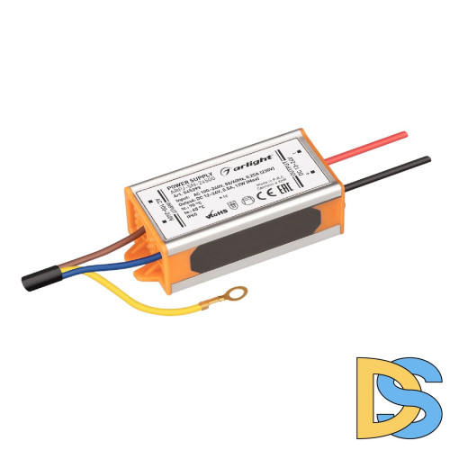 Блок питания Arlight ARPJ-SN-24500 (12W, 12-24V, 500mA, IP65) 045399