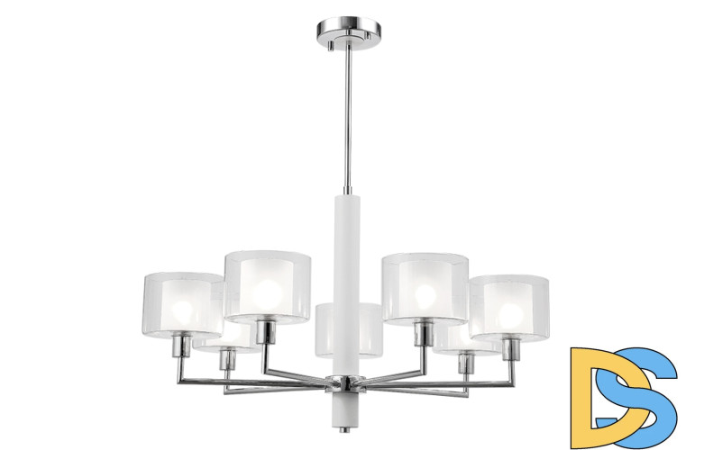 Люстра на штанге Crystal Lux MAESTRO SP-PL7 CHROME