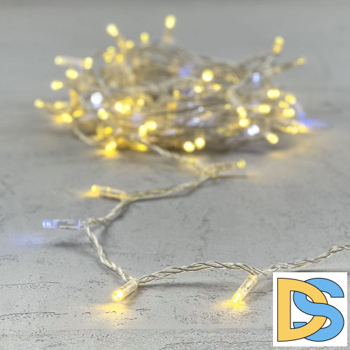 Гирлянда Нить с колпачком Laitcom (LTC) PST100BLWCAP-10-1CH