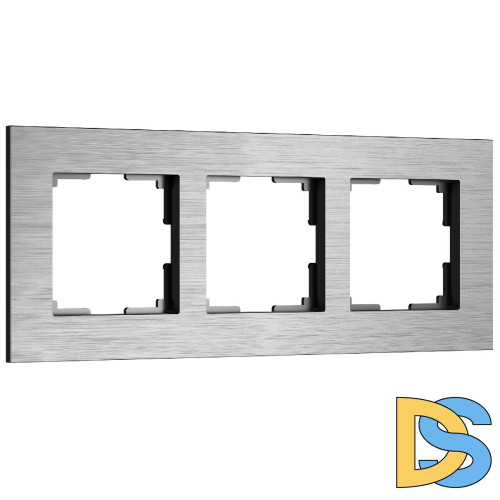 Рамка на 3 поста Werkel AluMax 4690389204067 W0033506 a066326