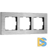 Рамка на 3 поста Werkel AluMax 4690389204067 W0033506 a066326