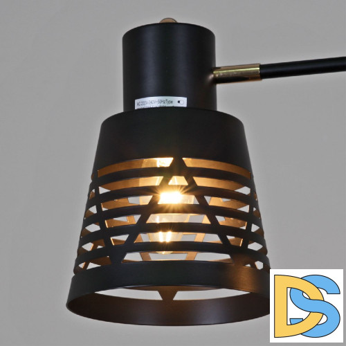 Потолочная люстра Reluce 06074-3.3-04 BK+FG