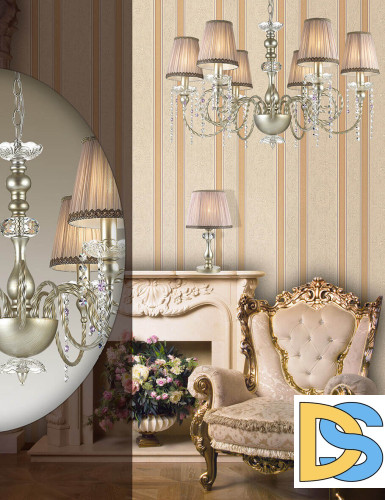 Настольная лампа Odeon Light Aurelia 3390/1T