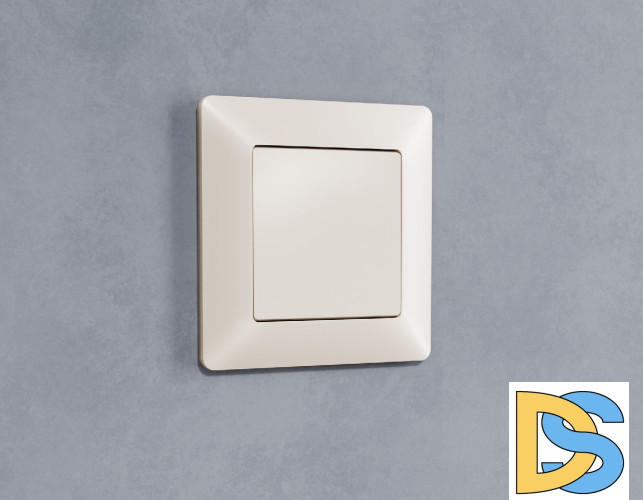 Рамка одноместная Ambrella Volt Line AF110331