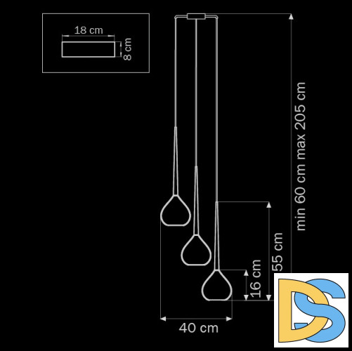 Подвесная люстра Lightstar Forma 808230