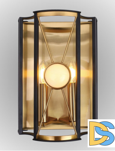 Настенный светильник Crystal Lux Tandem AP2 Gold