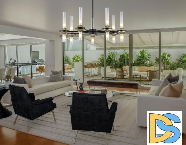 Люстра на штанге Ambrella Light High Light Modern LH55353