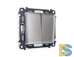 Комплект механизма 2-кл выключателя Ambrella Volt Alfa MA503010