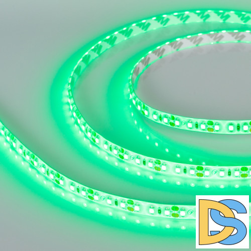 Светодиодная влагозащищенная лента Arlight 9,6W/m 120LED/m 3528SMD зеленый 5M 014792(1)