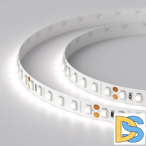 Светодиодная лента Arlight RT-A120-8mm 24V White6000 (9.6 W/m, IP20, 2835, 5m) 010347(2)