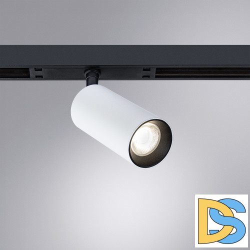 Трековый магнитный светильник Arte Lamp Optima A7260PL-1WH