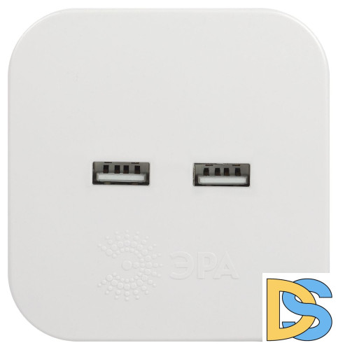 Разветвитель электрический Эра SP-4-USB-W Б0049532