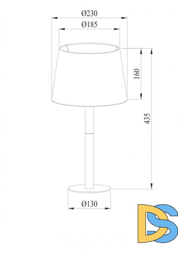 Настольная лампа ARTE Lamp A2102LT-1WH