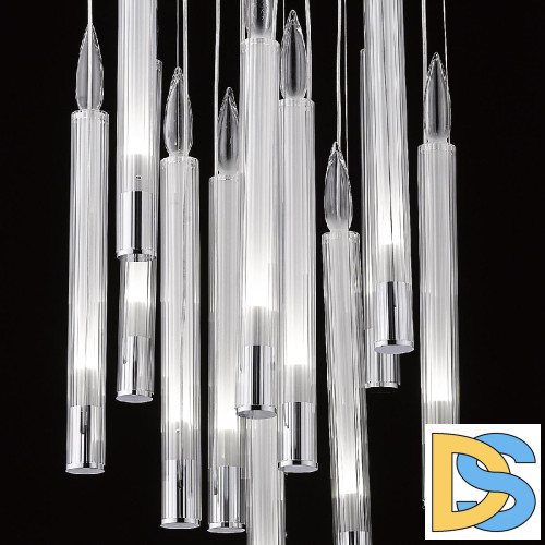 Подвесной светильник Delight Collection Candle P68094-13 chrome