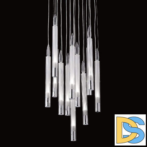 Подвесной светильник Delight Collection Candle P68094-13 chrome