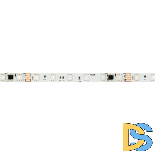 Светодиодная герметичная лента Arlight DMX-SE-B60-10mm 24V RGB-PX6 (14 W/m, IP65, 5060, 5m) 039607