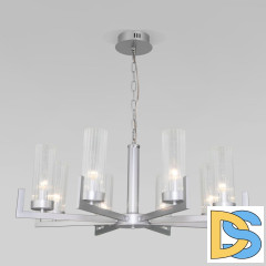Подвесная люстра Eurosvet Arganie 60133/8 серебро