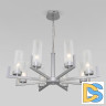 Подвесная люстра Eurosvet Arganie 60133/8 серебро