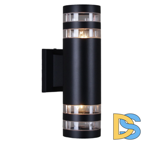 Уличный настенный светильник Reluce 86227-9.2-002CT 2*E27 BK