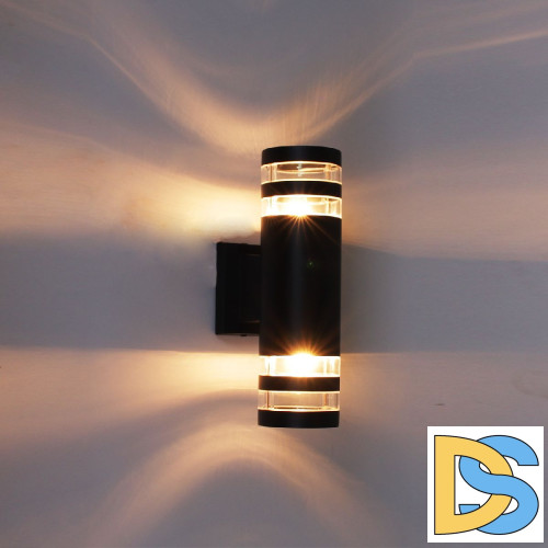 Уличный настенный светильник Reluce 86227-9.2-002CT 2*E27 BK