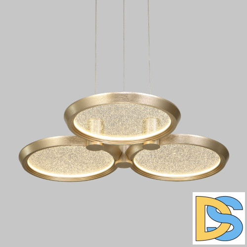 Подвесная люстра Eurosvet Crespella 90034/3 золото a069293