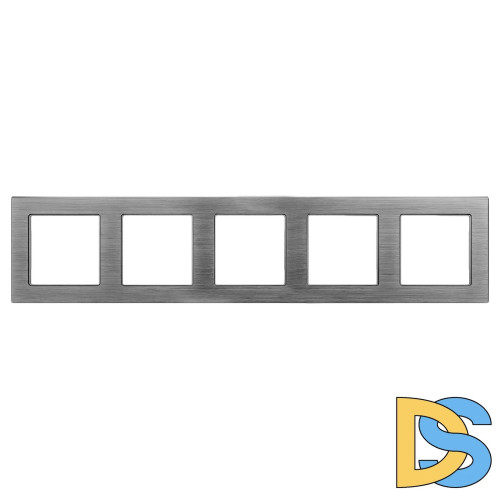 Рамка на 5 постов Arlight FRM-PRESTO-ALS-5-GR 043864