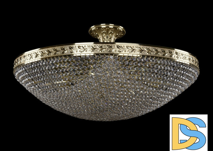 Люстра на штанге Bohemia Ivele Crystal 19321/70IV G