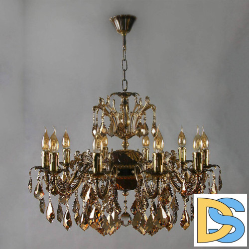 Подвесная люстра Ambiente Granada 2118/10 PB Honey Leaf