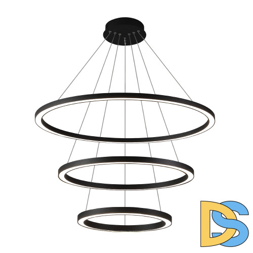 Подвесная люстра Crystal Lux FORTUNA SP158W LED BLACK