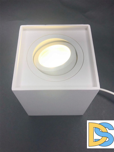 Накладной светильник Elvan NLS-507SQ/1-GU10-Wh