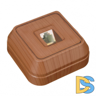 Розетка Makel Siva Ustu TF (орех)