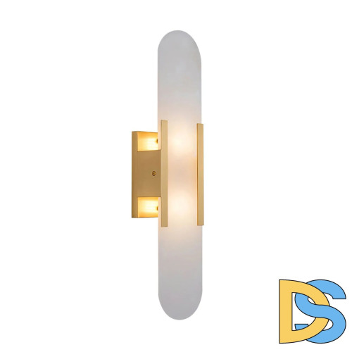 Настенный светильник Delight Collection Wall lamp F037/L gold/white