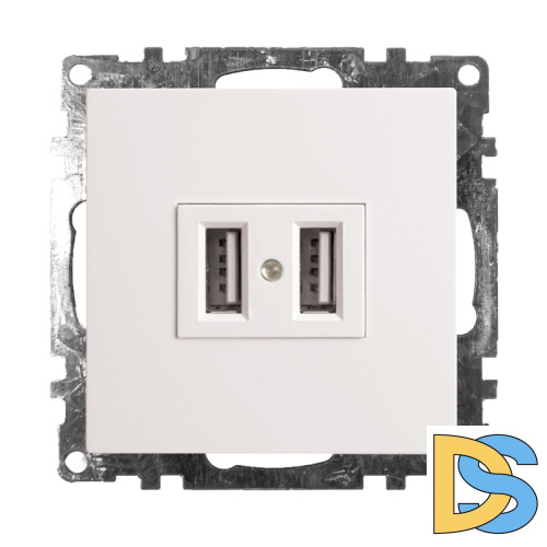 Розетка USB 2-местная Stekker Катрин 39686