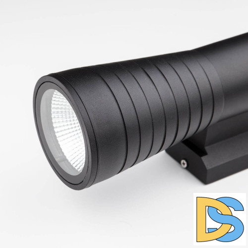 Настенный светильник Elektrostandard 1502 TECHNO LED TUBE DOBLE черный 4690389138621
