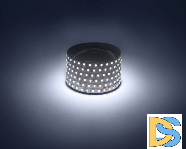 Светодиодная лента ЭРА 4,8W/m 120LED/m 2835SMD белый 5M LS2835-120LED-IP20-W-eco-5m Б0035595
