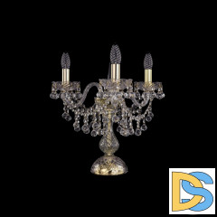 Настольная лампа Bohemia Ivele Crystal 1409L/3/141-39 G
