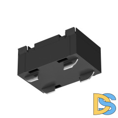 Прямой соединитель для шинопровода Denkirs SMART TR2101-BK