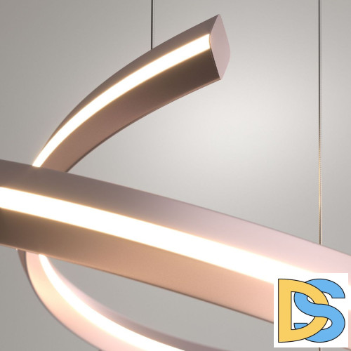 Подвесная люстра Eurosvet Gap 90180/3 сатин-никель a045427