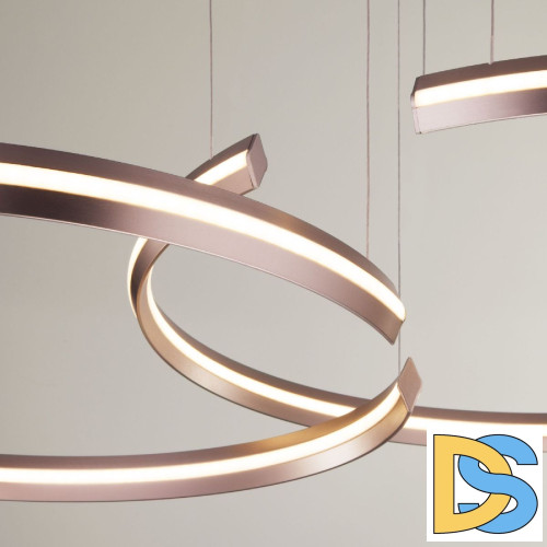 Подвесная люстра Eurosvet Gap 90180/3 сатин-никель a045427