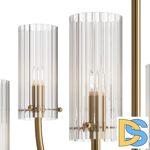 Люстра на штанге Maytoni Arco MOD223PL-06BS