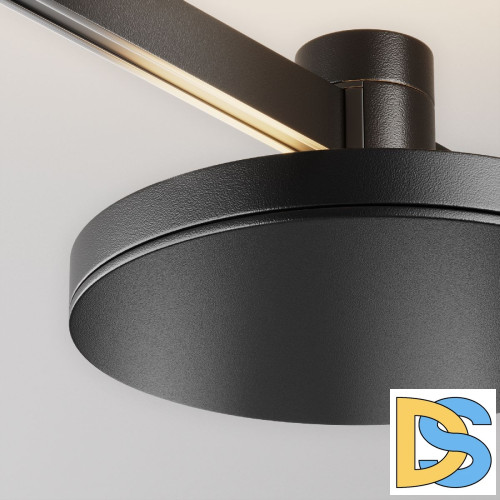 Трековый магнитный светильник Maytoni Plato TR152-1-7W3K-B